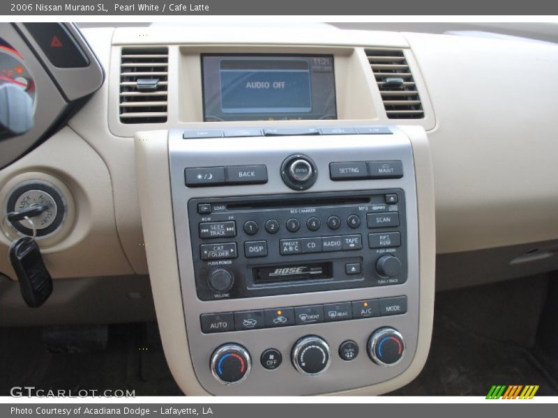 Pearl White / Cafe Latte 2006 Nissan Murano SL