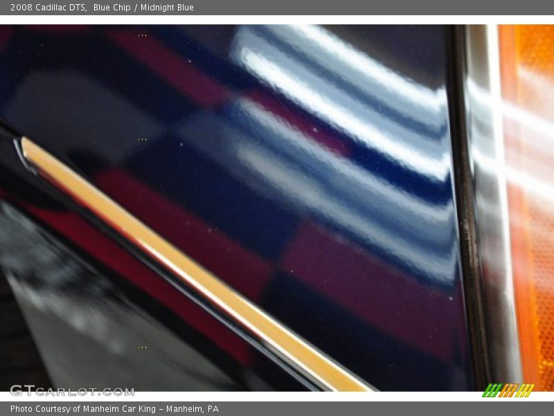 Blue Chip / Midnight Blue 2008 Cadillac DTS