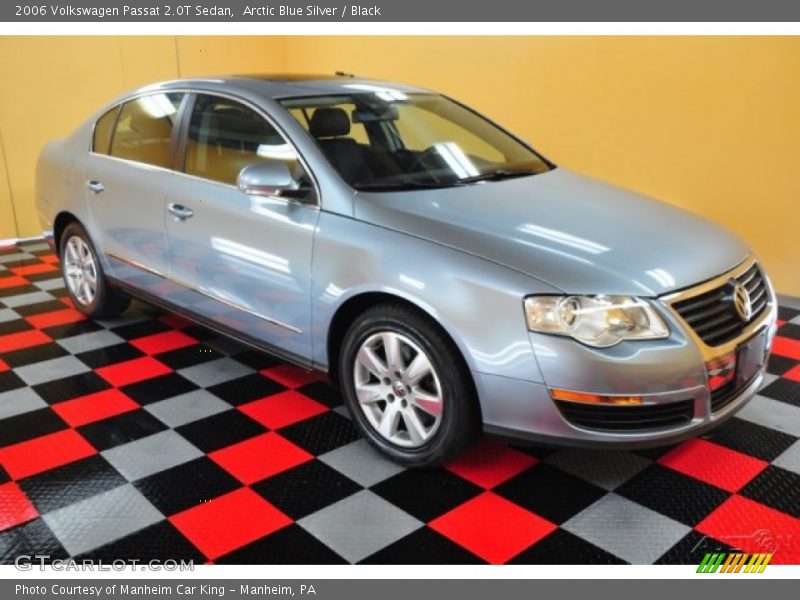 Arctic Blue Silver / Black 2006 Volkswagen Passat 2.0T Sedan