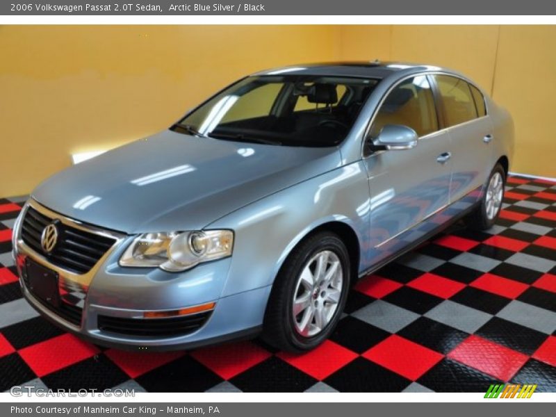 Arctic Blue Silver / Black 2006 Volkswagen Passat 2.0T Sedan