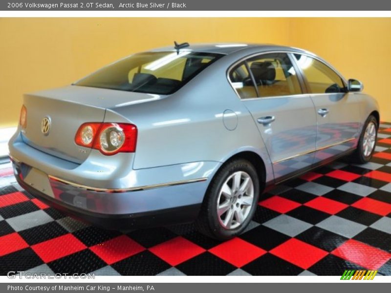 Arctic Blue Silver / Black 2006 Volkswagen Passat 2.0T Sedan
