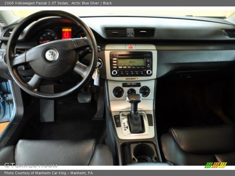 Arctic Blue Silver / Black 2006 Volkswagen Passat 2.0T Sedan