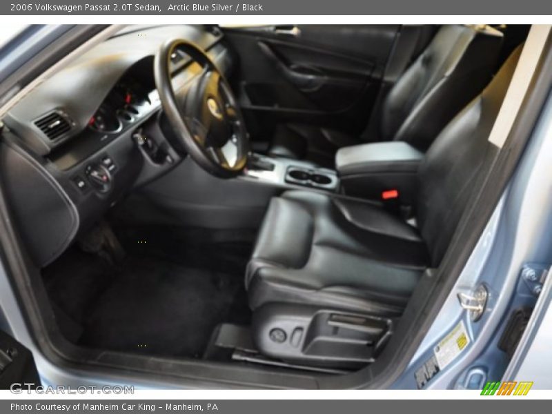 Arctic Blue Silver / Black 2006 Volkswagen Passat 2.0T Sedan