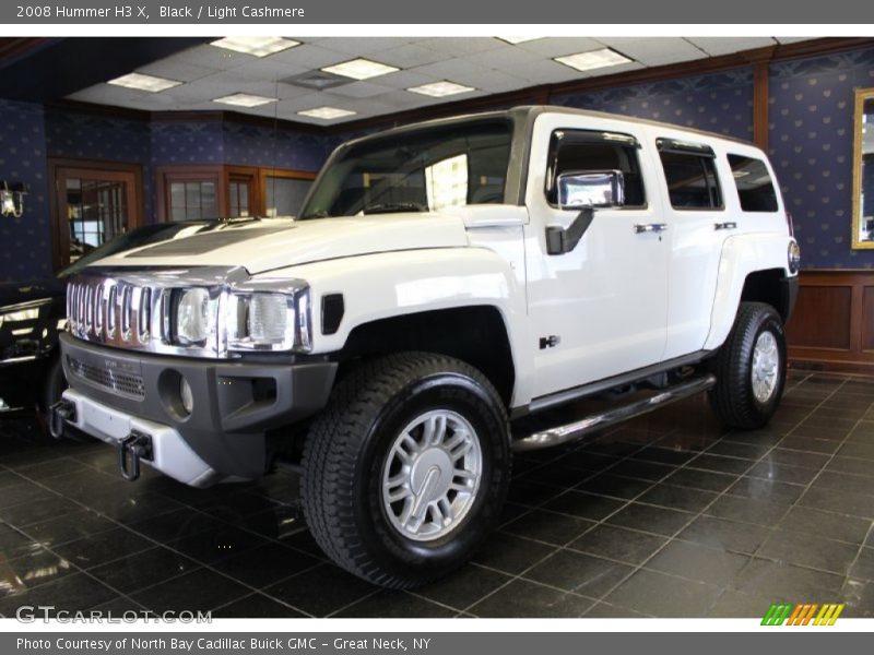 Black / Light Cashmere 2008 Hummer H3 X