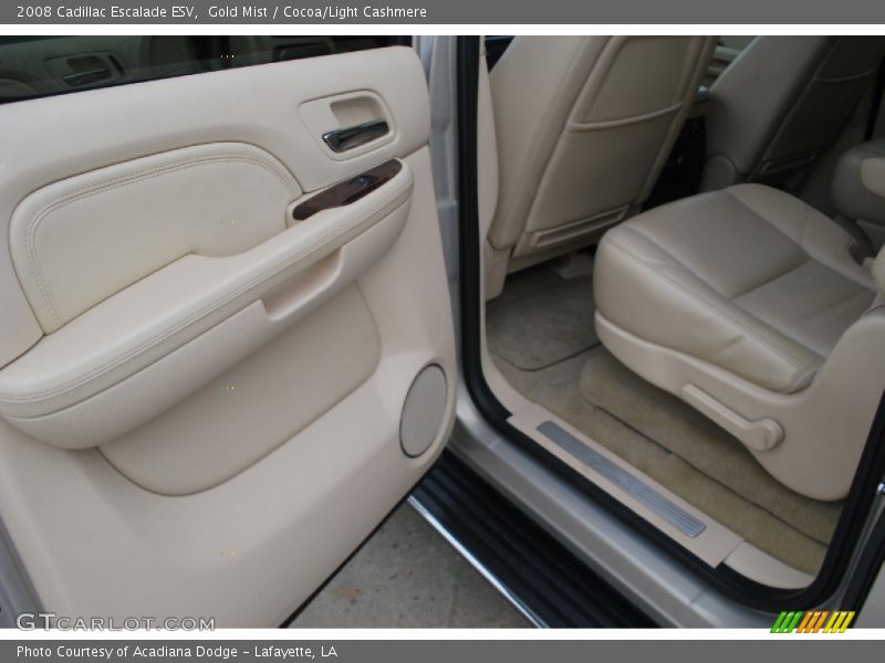 Gold Mist / Cocoa/Light Cashmere 2008 Cadillac Escalade ESV