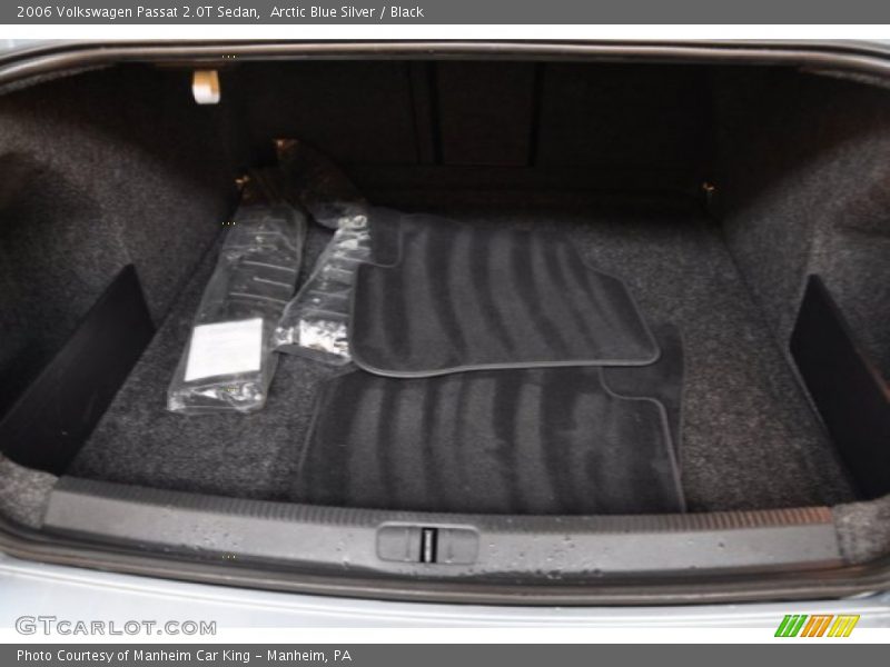 Arctic Blue Silver / Black 2006 Volkswagen Passat 2.0T Sedan