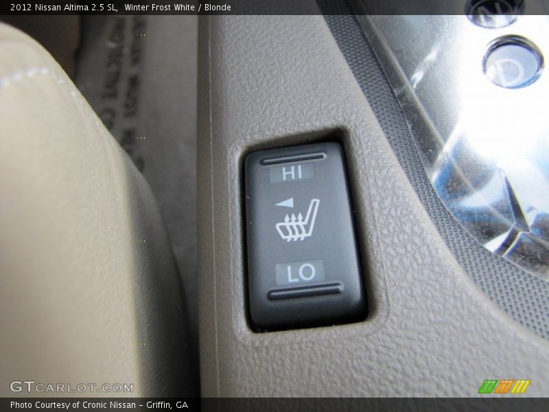 Winter Frost White / Blonde 2012 Nissan Altima 2.5 SL