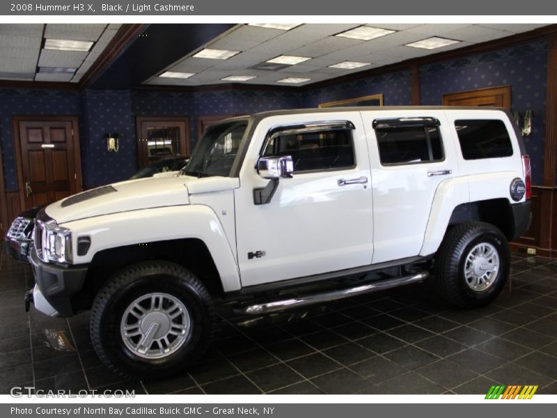 Black / Light Cashmere 2008 Hummer H3 X