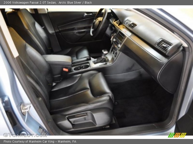 Arctic Blue Silver / Black 2006 Volkswagen Passat 2.0T Sedan