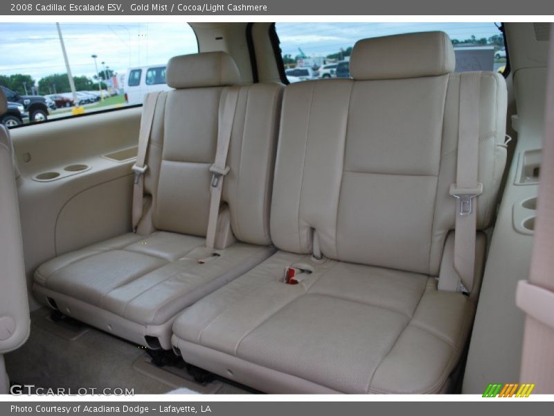  2008 Escalade ESV Cocoa/Light Cashmere Interior