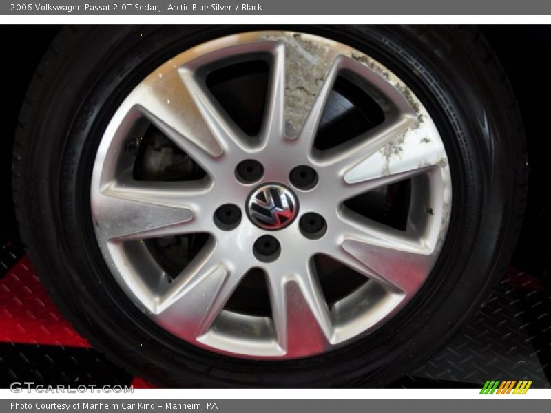 Arctic Blue Silver / Black 2006 Volkswagen Passat 2.0T Sedan