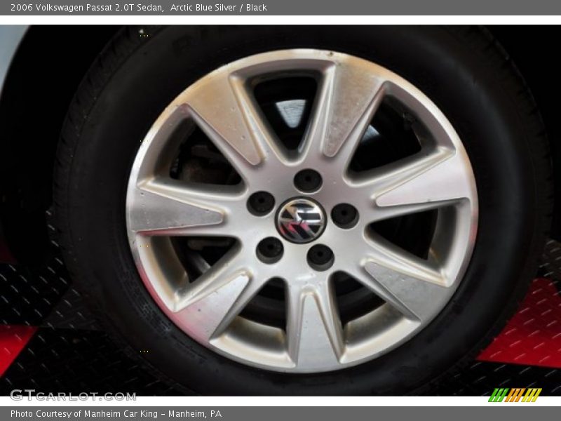 Arctic Blue Silver / Black 2006 Volkswagen Passat 2.0T Sedan