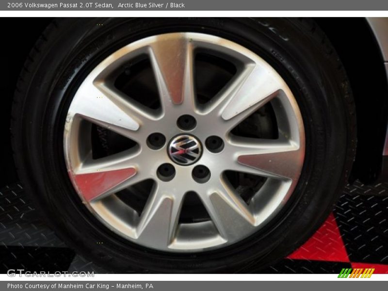 Arctic Blue Silver / Black 2006 Volkswagen Passat 2.0T Sedan