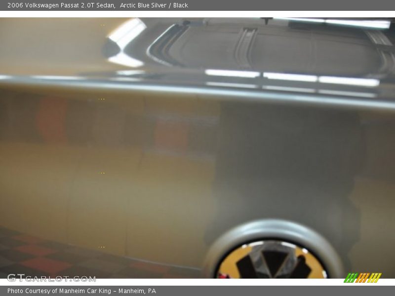 Arctic Blue Silver / Black 2006 Volkswagen Passat 2.0T Sedan