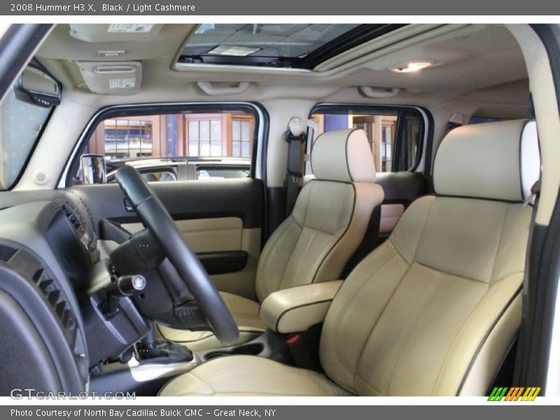 Black / Light Cashmere 2008 Hummer H3 X