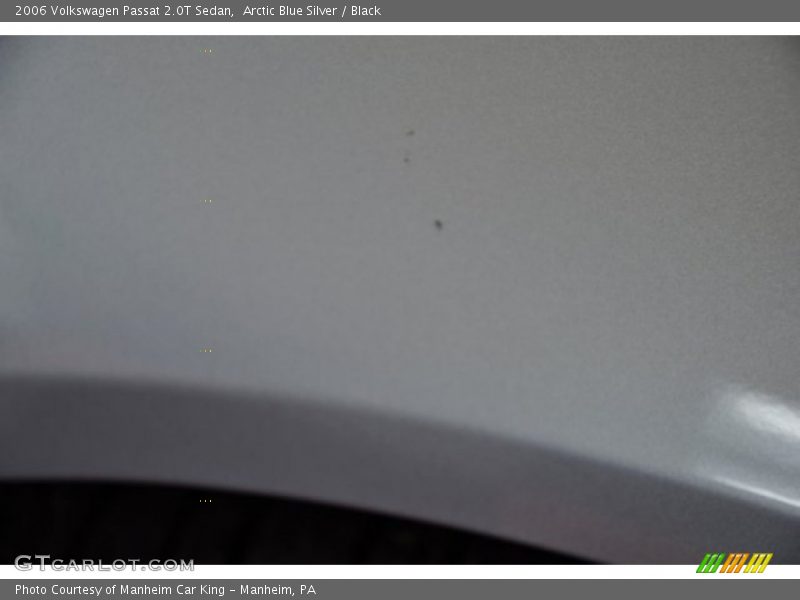 Arctic Blue Silver / Black 2006 Volkswagen Passat 2.0T Sedan