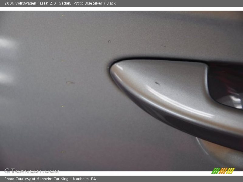 Arctic Blue Silver / Black 2006 Volkswagen Passat 2.0T Sedan