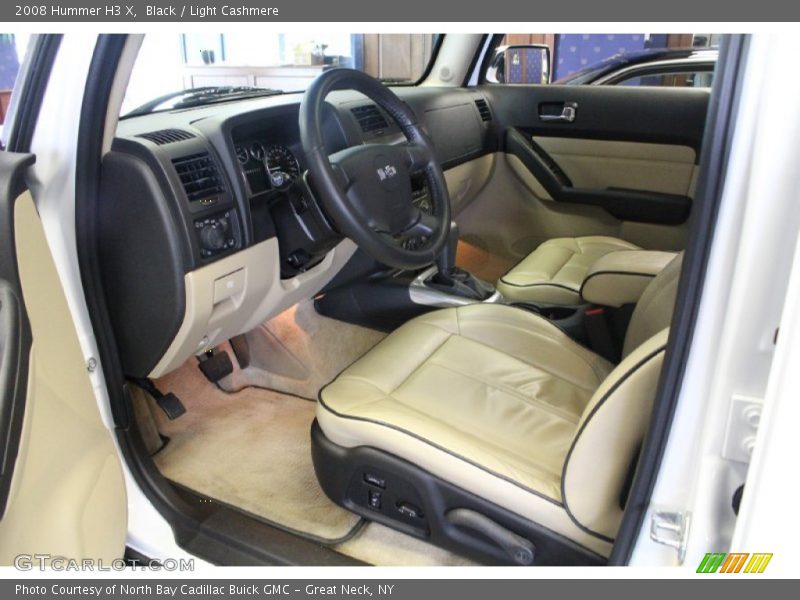 Black / Light Cashmere 2008 Hummer H3 X