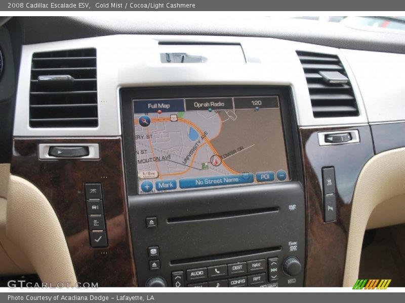 Navigation of 2008 Escalade ESV