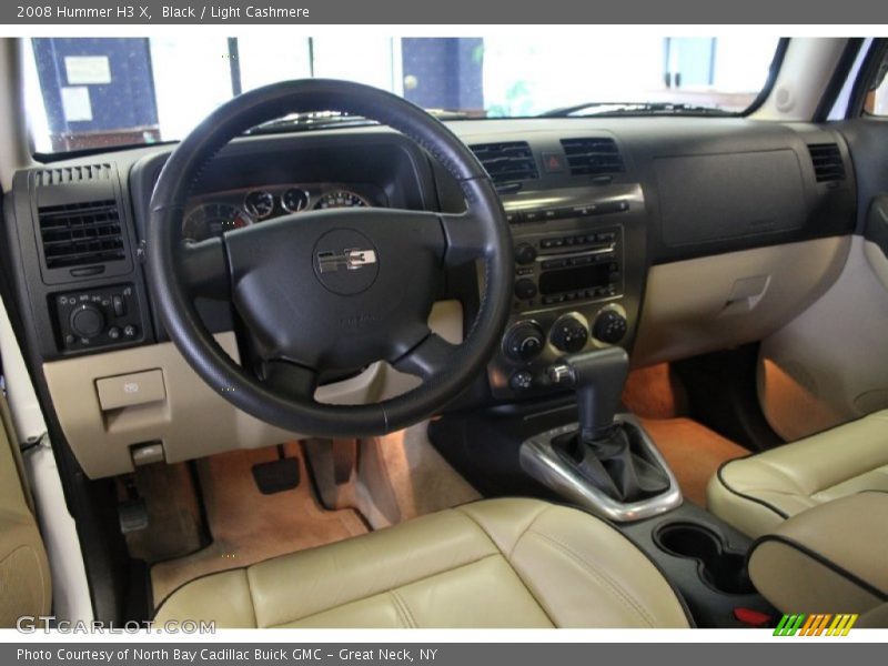 Black / Light Cashmere 2008 Hummer H3 X