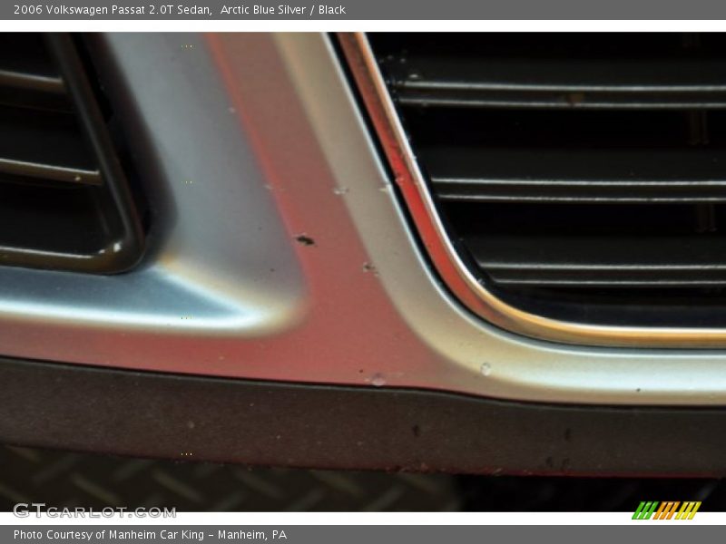 Arctic Blue Silver / Black 2006 Volkswagen Passat 2.0T Sedan