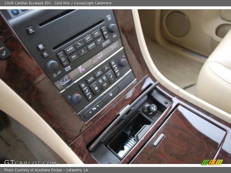 Controls of 2008 Escalade ESV