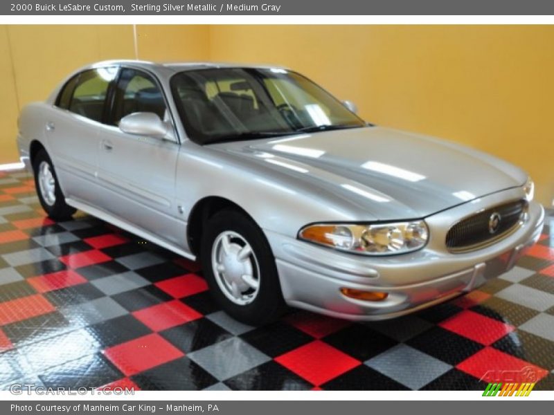 Sterling Silver Metallic / Medium Gray 2000 Buick LeSabre Custom