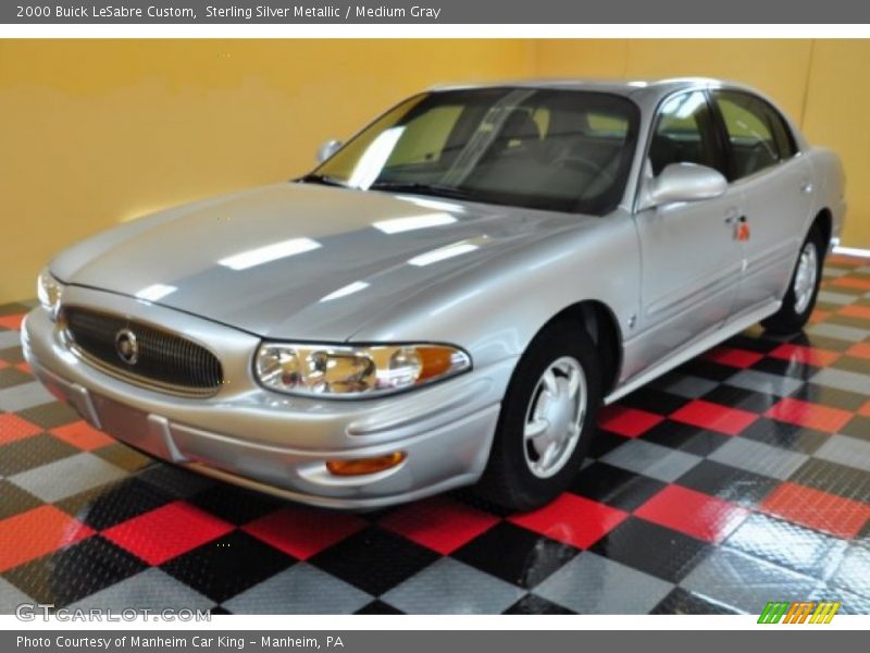 Sterling Silver Metallic / Medium Gray 2000 Buick LeSabre Custom