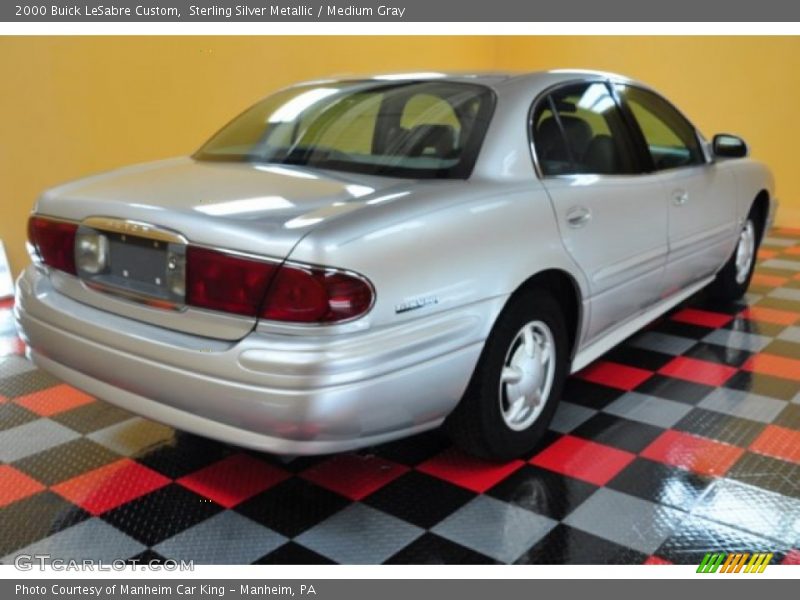 Sterling Silver Metallic / Medium Gray 2000 Buick LeSabre Custom