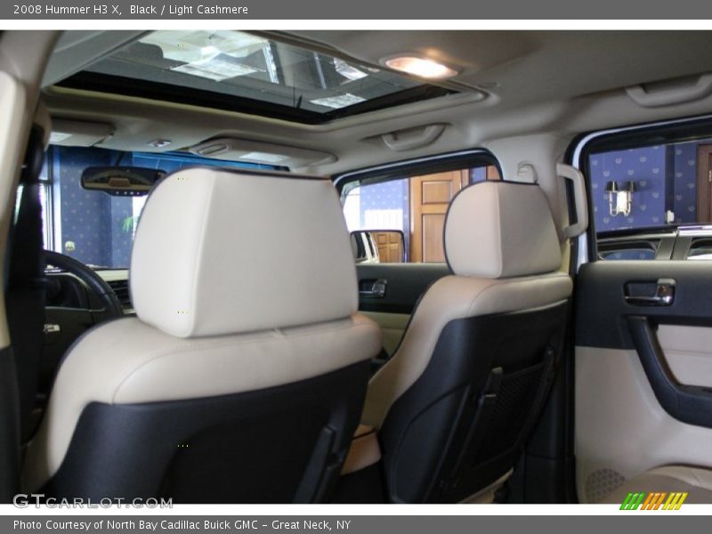 Black / Light Cashmere 2008 Hummer H3 X