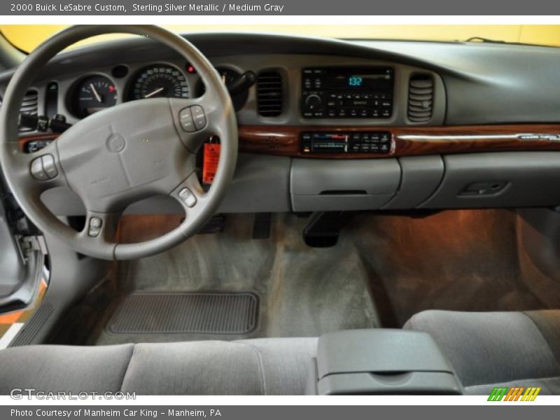 Sterling Silver Metallic / Medium Gray 2000 Buick LeSabre Custom