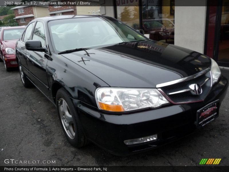 Nighthawk Black Pearl / Ebony 2002 Acura TL 3.2