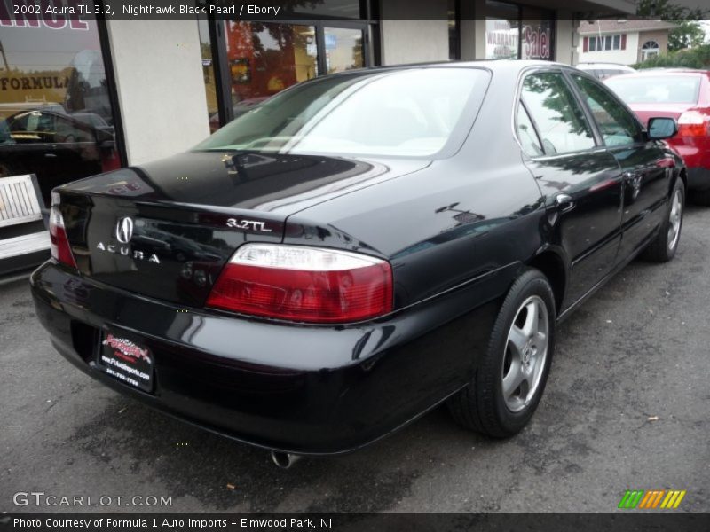 Nighthawk Black Pearl / Ebony 2002 Acura TL 3.2