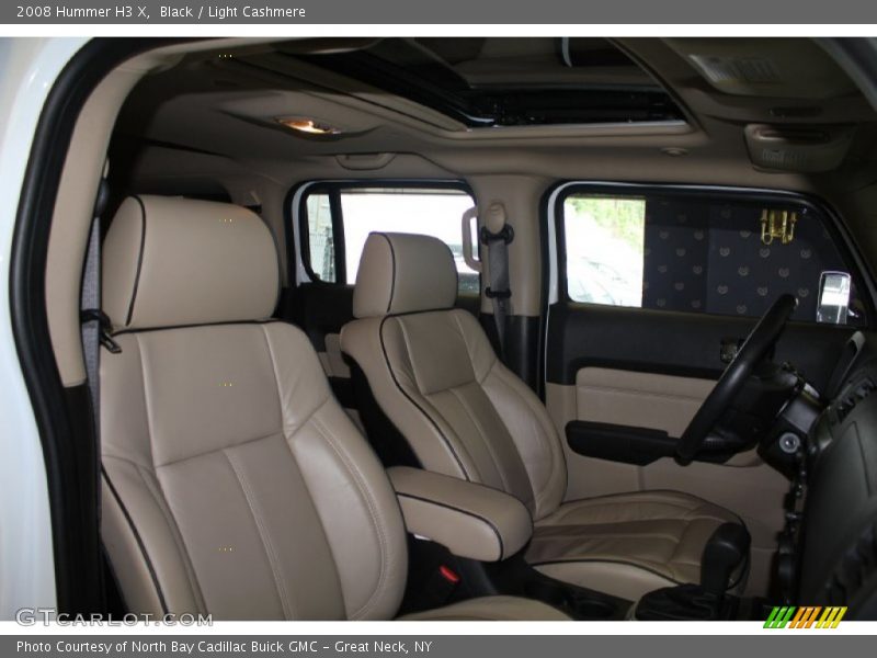 Black / Light Cashmere 2008 Hummer H3 X