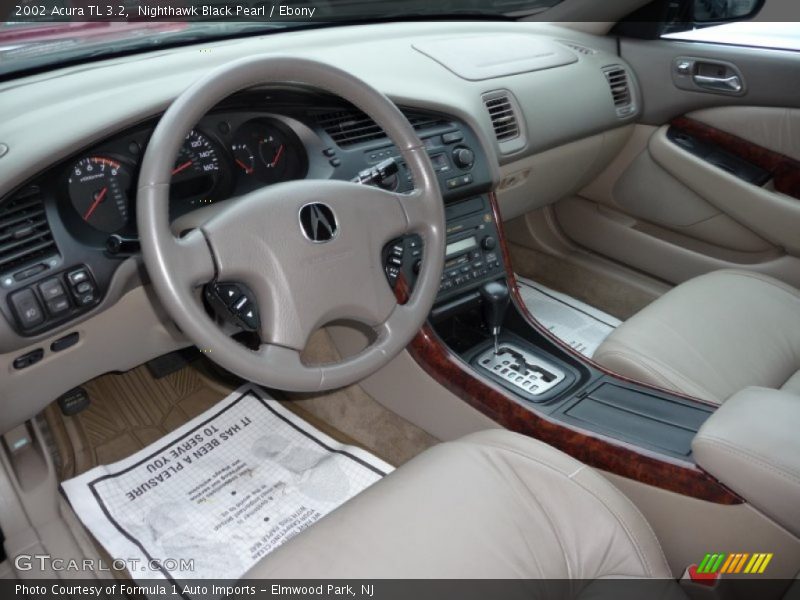 Nighthawk Black Pearl / Ebony 2002 Acura TL 3.2