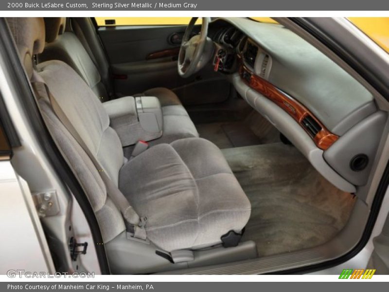 Sterling Silver Metallic / Medium Gray 2000 Buick LeSabre Custom