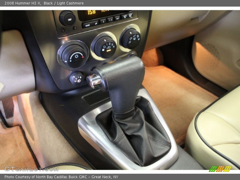 Black / Light Cashmere 2008 Hummer H3 X