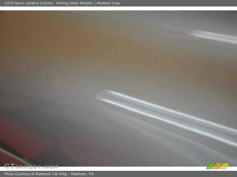 Sterling Silver Metallic / Medium Gray 2000 Buick LeSabre Custom