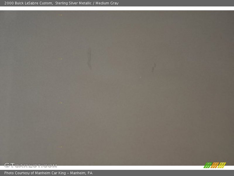 Sterling Silver Metallic / Medium Gray 2000 Buick LeSabre Custom