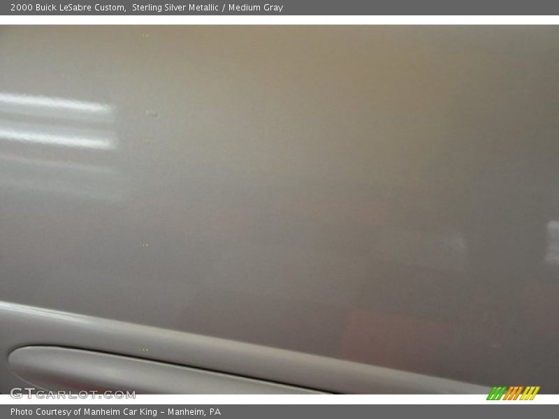 Sterling Silver Metallic / Medium Gray 2000 Buick LeSabre Custom