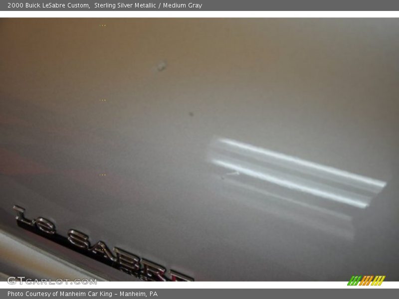 Sterling Silver Metallic / Medium Gray 2000 Buick LeSabre Custom