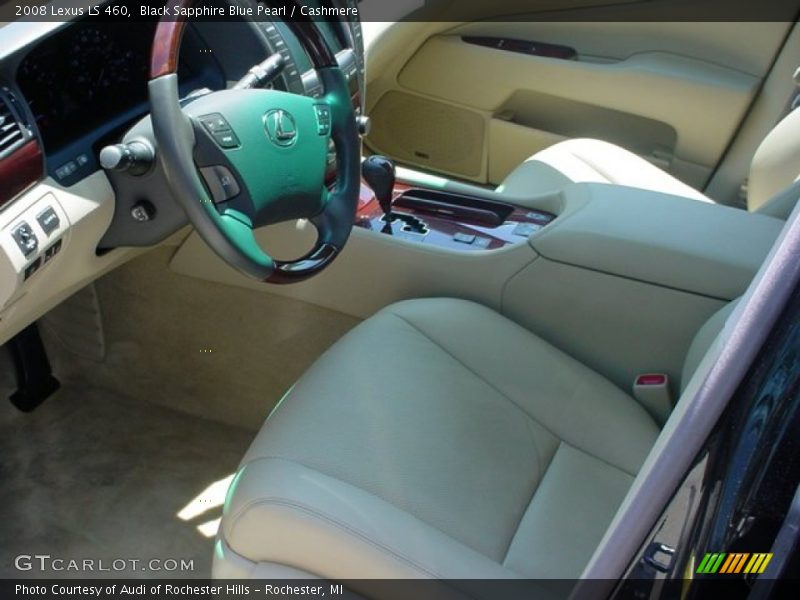 Black Sapphire Blue Pearl / Cashmere 2008 Lexus LS 460