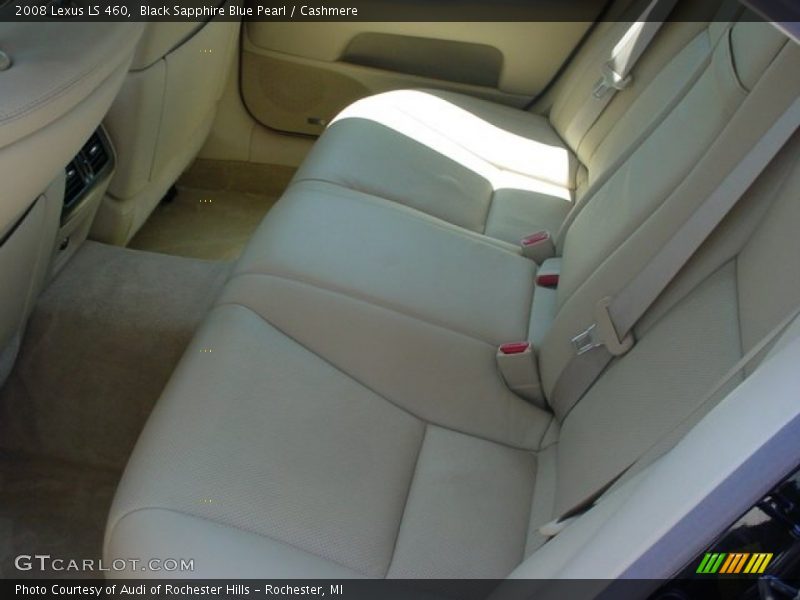Black Sapphire Blue Pearl / Cashmere 2008 Lexus LS 460