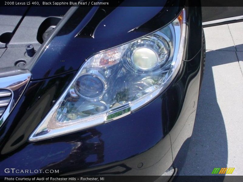 Black Sapphire Blue Pearl / Cashmere 2008 Lexus LS 460