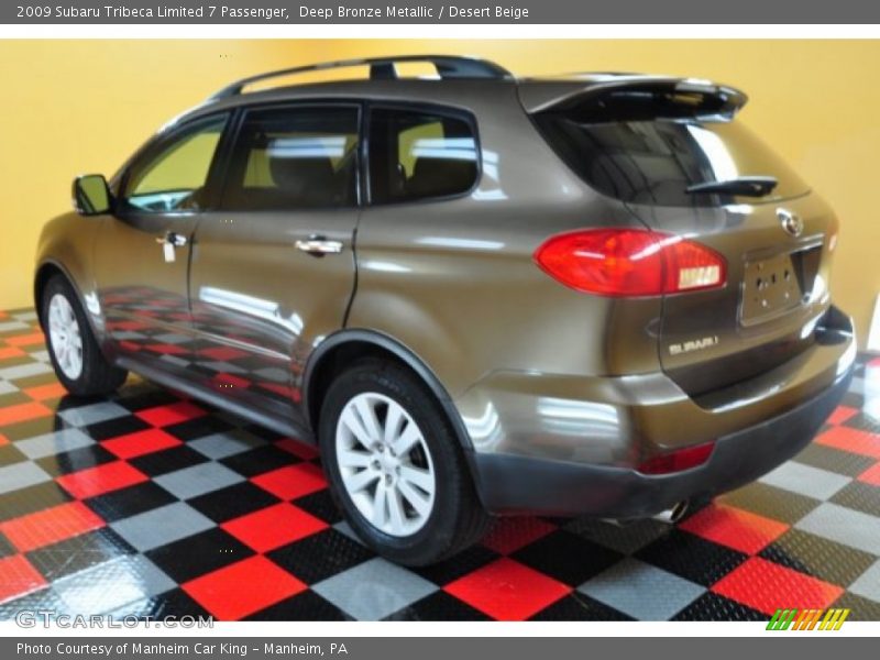 Deep Bronze Metallic / Desert Beige 2009 Subaru Tribeca Limited 7 Passenger