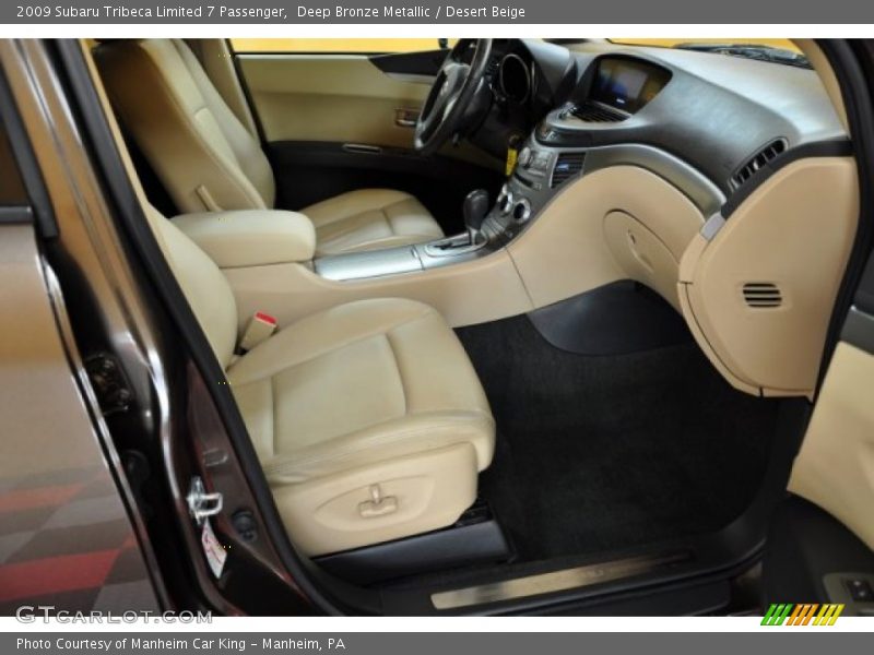Deep Bronze Metallic / Desert Beige 2009 Subaru Tribeca Limited 7 Passenger