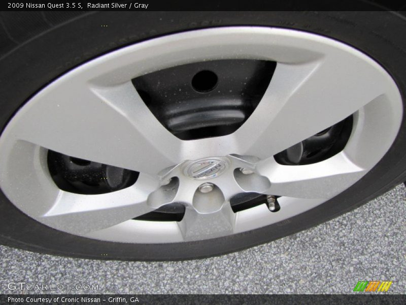 Radiant Silver / Gray 2009 Nissan Quest 3.5 S