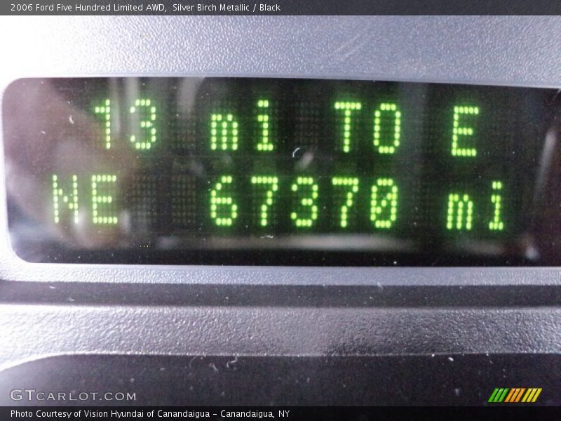 Silver Birch Metallic / Black 2006 Ford Five Hundred Limited AWD
