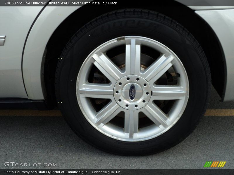 Silver Birch Metallic / Black 2006 Ford Five Hundred Limited AWD