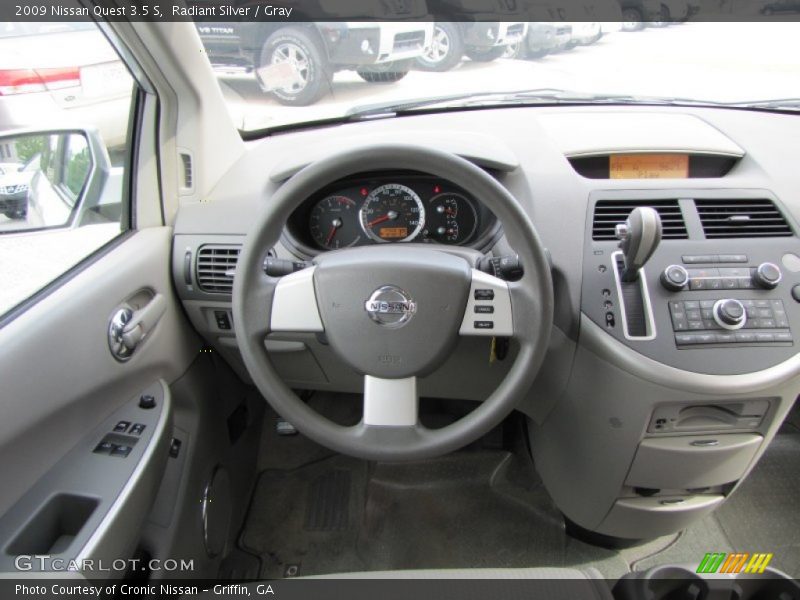 Radiant Silver / Gray 2009 Nissan Quest 3.5 S